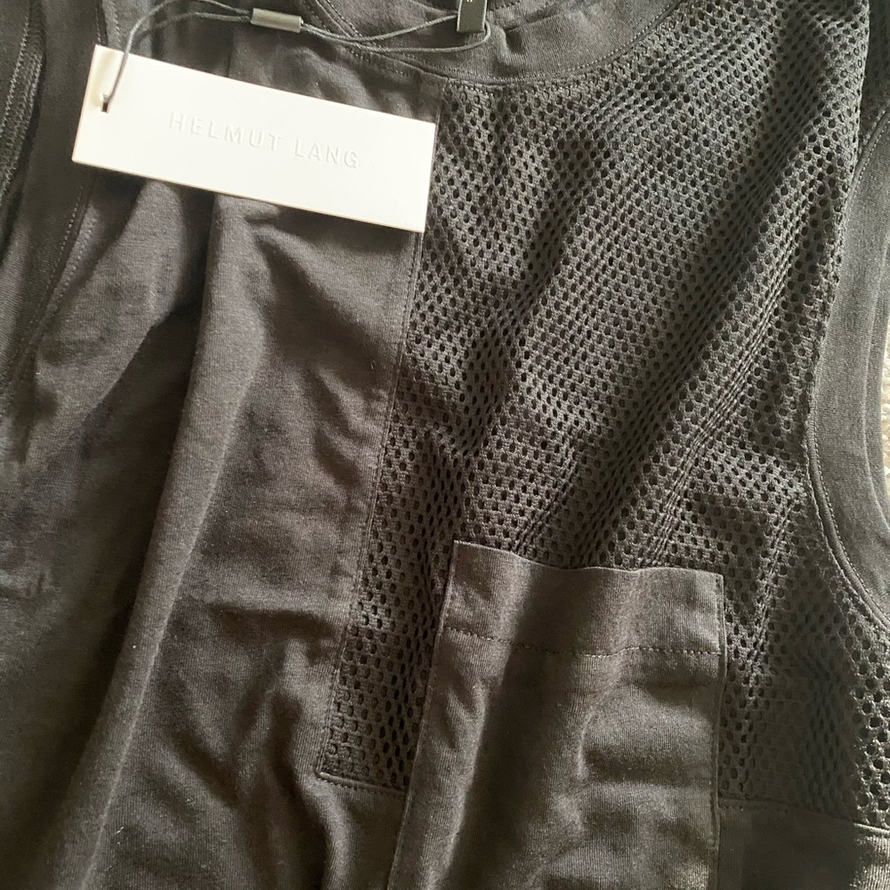 Helmut Lang mesh shirt